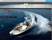 Tablet Screenshot of nauticamilan.com